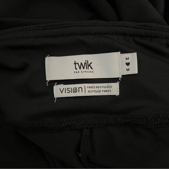 Black Lace Up Flared Leggings Pants - Picture 8 of 10